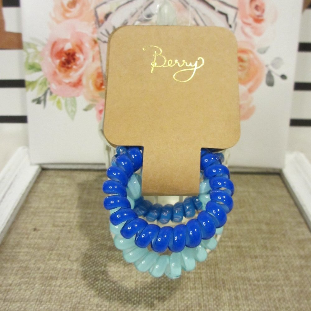 Berry Twisted Hair Tie